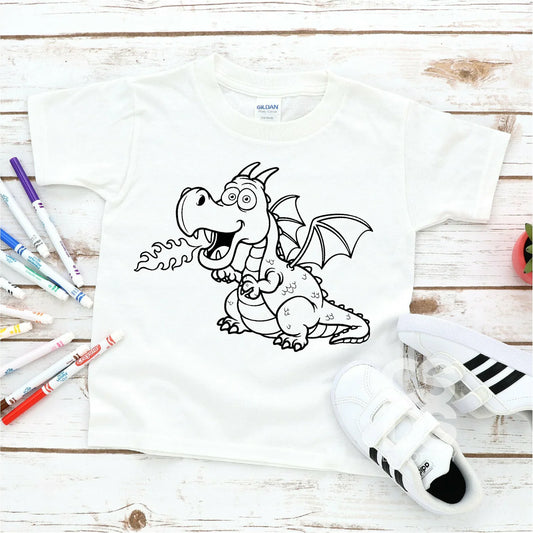 #149 - Dragon Breathing Fire - YOUTH - DIRECT TO FILM PRINT ONLY