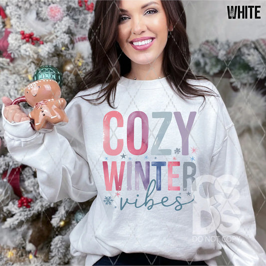 Cozy Winter Vibes - DTF013425