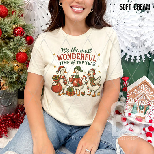 It's the Most Wonderful Time of the Year Geese - DTF013389