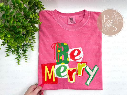 Be Merry Doodle - Custom