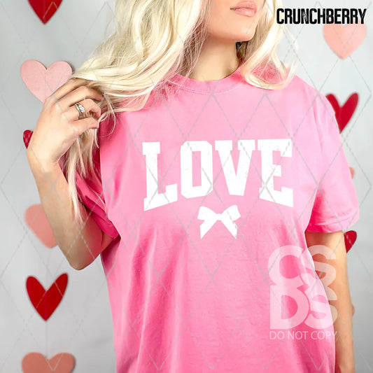 Love Varsity - White - Custom