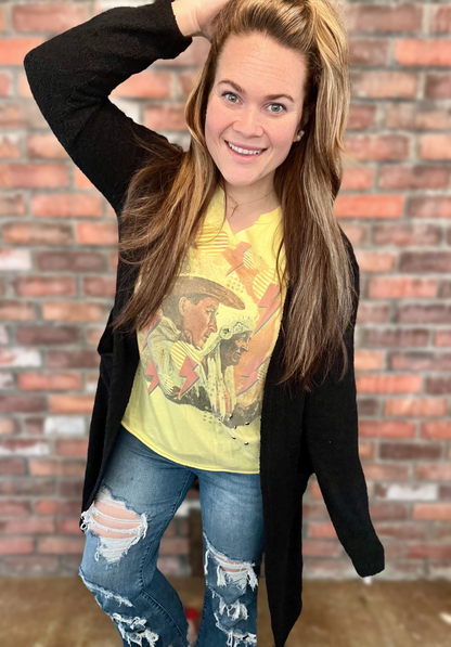 Kelsey’s Closet: L/XL - Black Southern Couture Camino