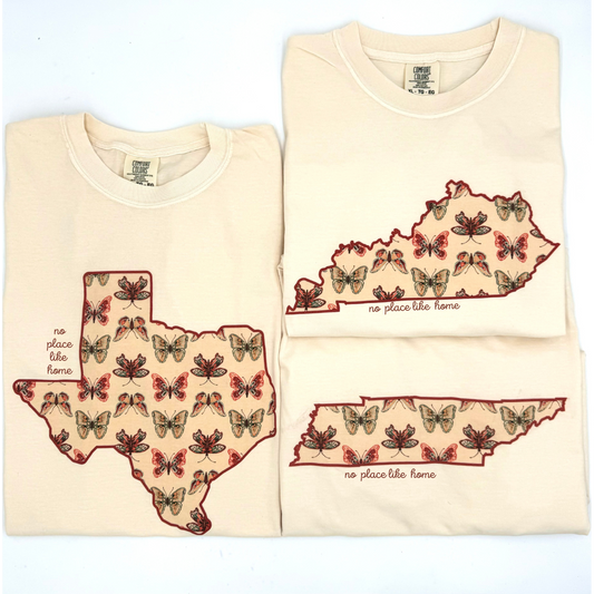 State Butterfly Tees