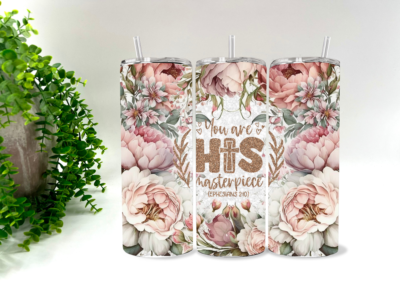 You Are His Masterpiece - 20 oz Tumbler