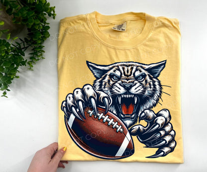 Wildcats Football Mascot - Custom