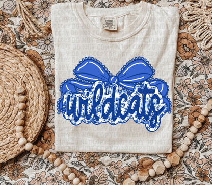 Wildcats Blue Coquette - Custom