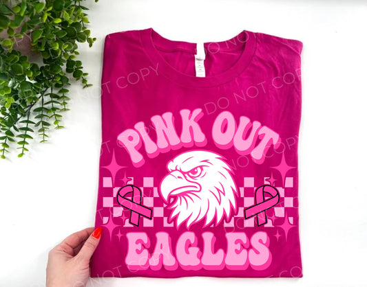 Pink Out Eagles - Custom