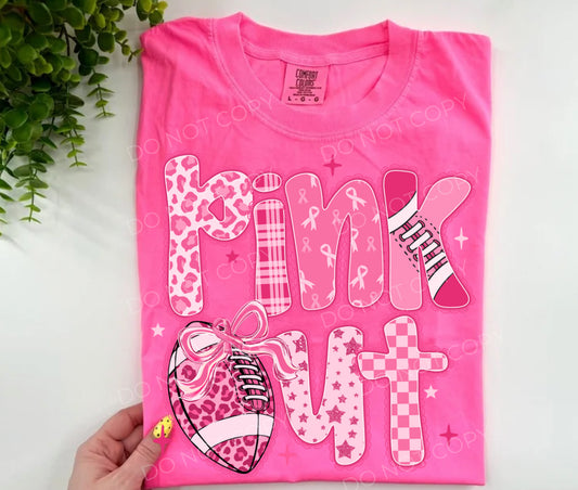 Pink Out Football - Custom