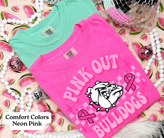 Pink Out Bulldogs - Custom
