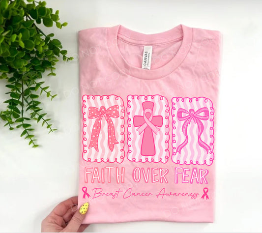 Faith Over Fear Pink Out - Custom