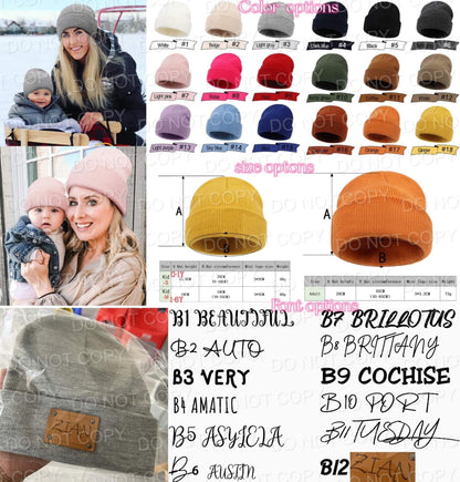 Adults and Kids Beanies