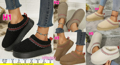 Women Winter Shoes - Multiple Colors