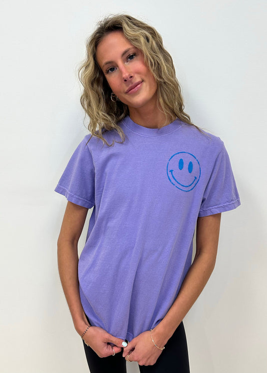 Pool Babe PUFF Tee - SMILE IT'S SUMMER