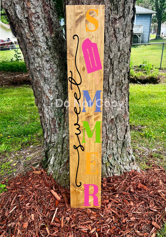 Sweet Summer - Front Porch Sign