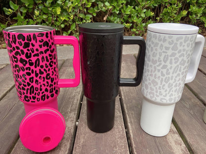 Leopard 40 oz Tumbler