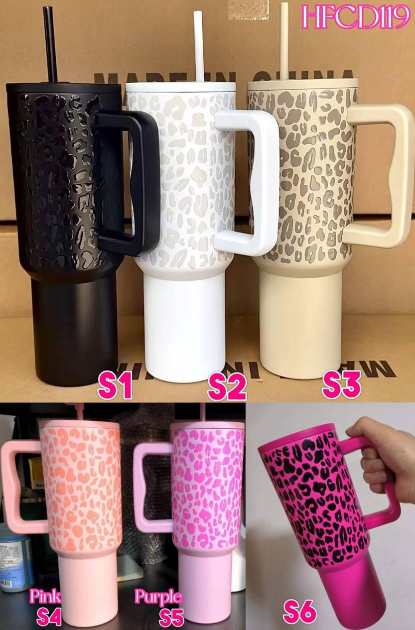 Leopard 40 oz Tumbler
