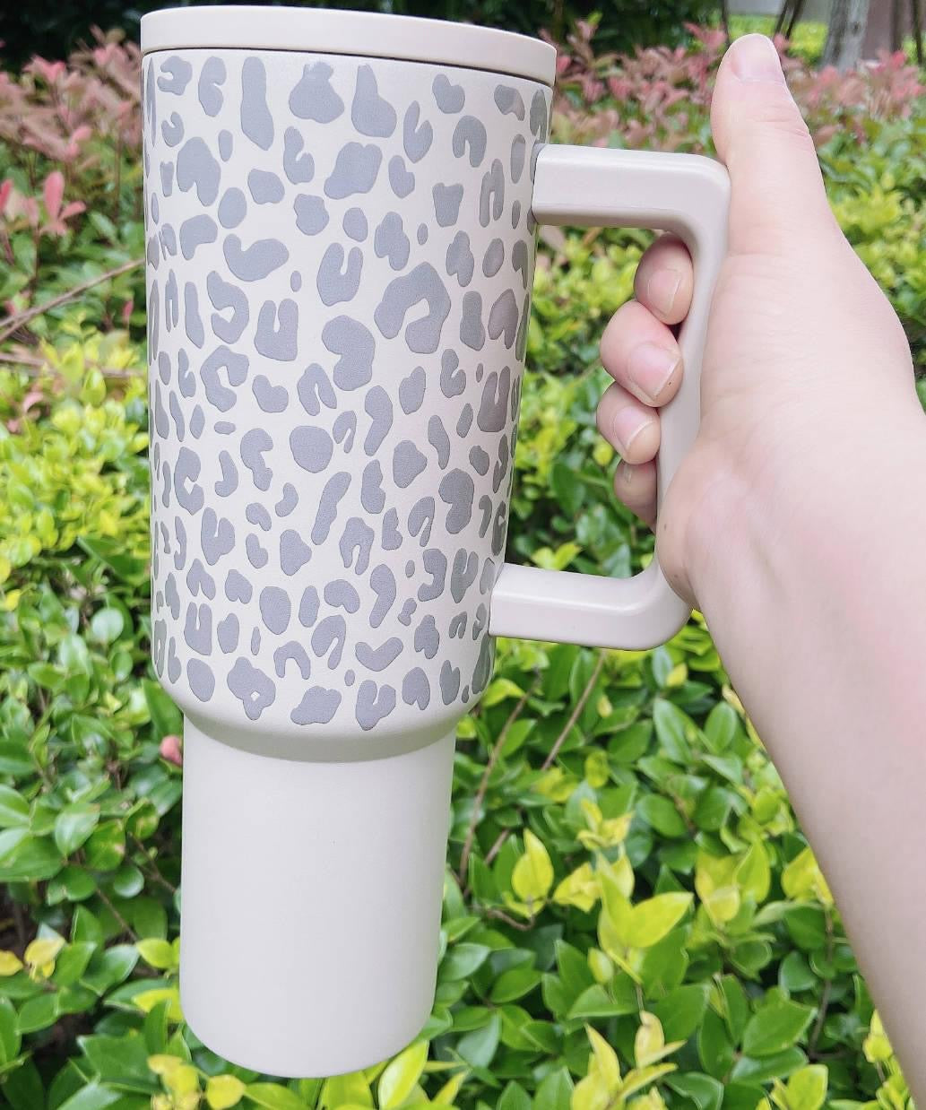 Leopard 40 oz Tumbler