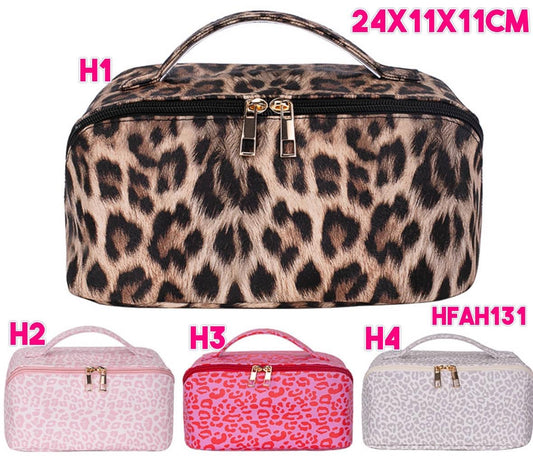 Leopard Cosmetic Bag