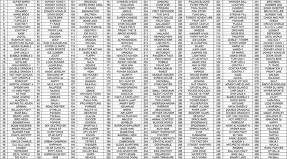 Mini Sup400 in 1 Single Player Game Console