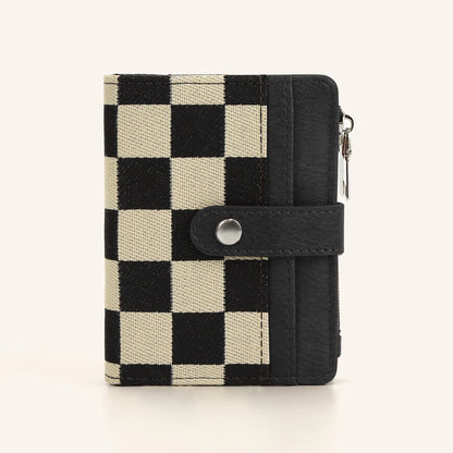 1-2 WEEK TAT: Quilted or Checker Vegan Leather Wallets
