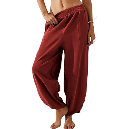 PREORDER Harem Jersey Wide Leg Pants 3.17.25