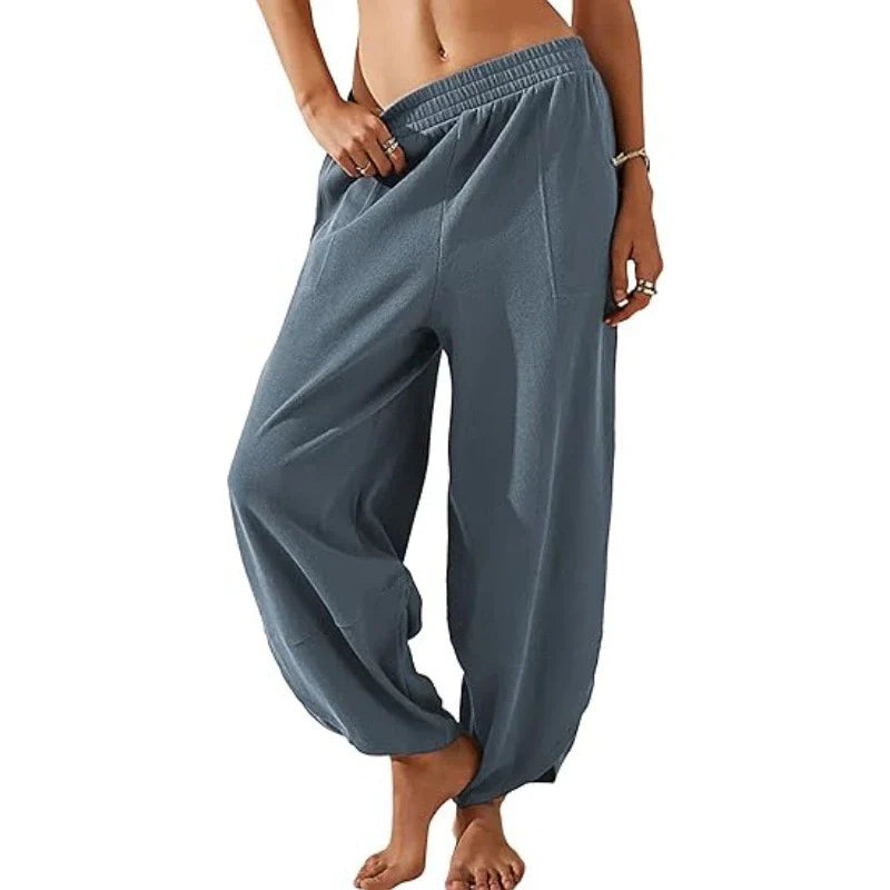 PREORDER Harem Jersey Wide Leg Pants 3.17.25