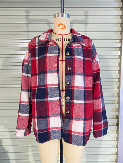 PREORDER: Fall Flannel Shacket  9.2.25