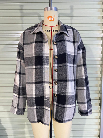 PREORDER: Fall Flannel Shacket  9.2.25