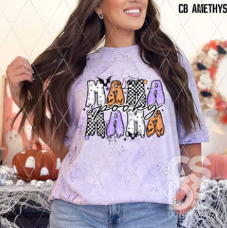 #110 - Spooky Mama Stacked - POCKET - DIRECT TO FILM PRINT ONLY