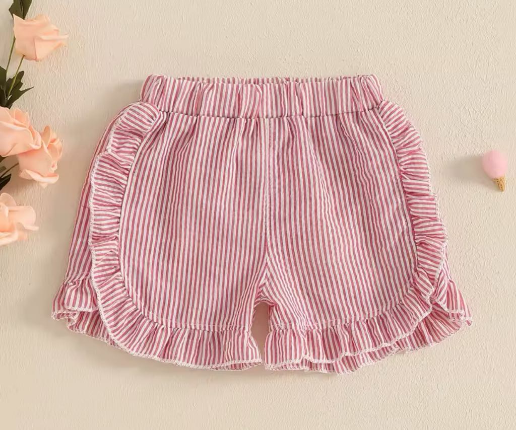 PREORDER: RERUN The Ribbed and Ruffle Shorts 5.19.25