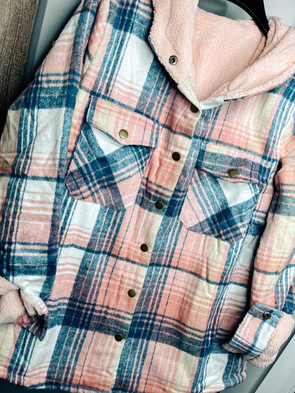 PREORDER: The Petra Fleece Shacket Coat 9.2.25