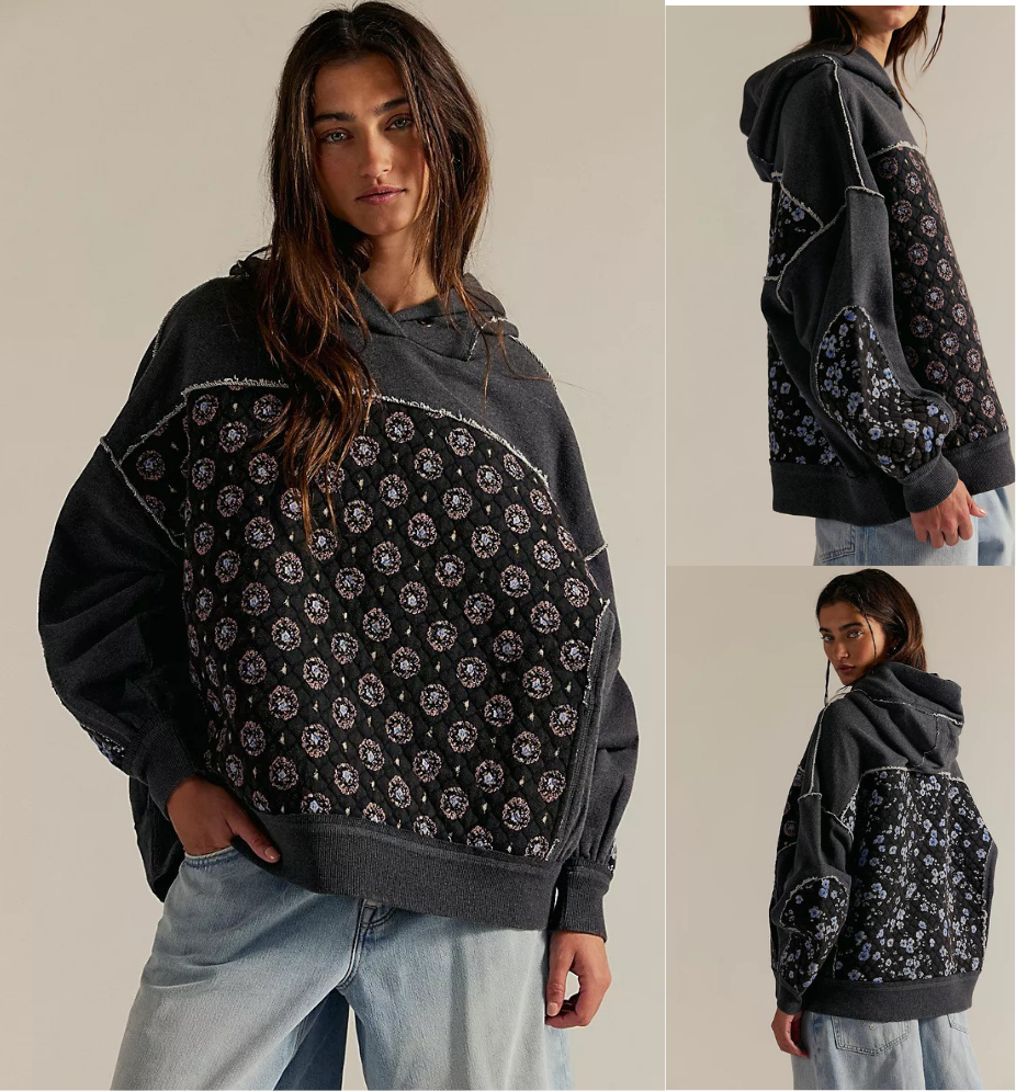 PREORDER: Patchwork Splice Hoodie 1.12.26