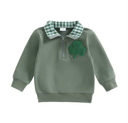 PREORDER: Little Lucky Shamrock Pullover 1.12.26