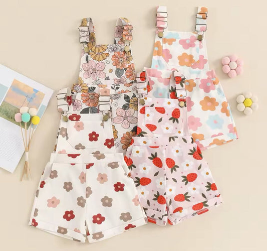 PREORDER: The Hannah Flower & Fruit Romper 5.5.25