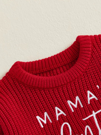 PREORDER: Mama's & Daddy's Valentine Knit Sweater 1.12.26