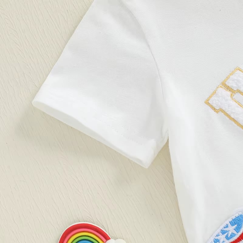 PREORDER: USA Patch Tee and Tulle Skirt Set 5.5.25