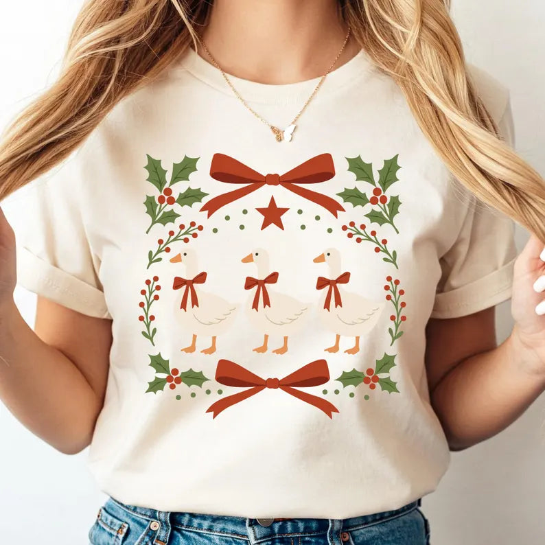 Christmas Old Style Goose - Custom