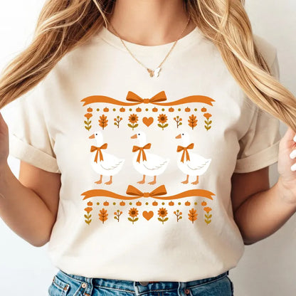 Orange Old Style Goose - Custom