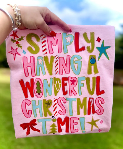 Simply Having A Wonderful Christmas Time - Custom