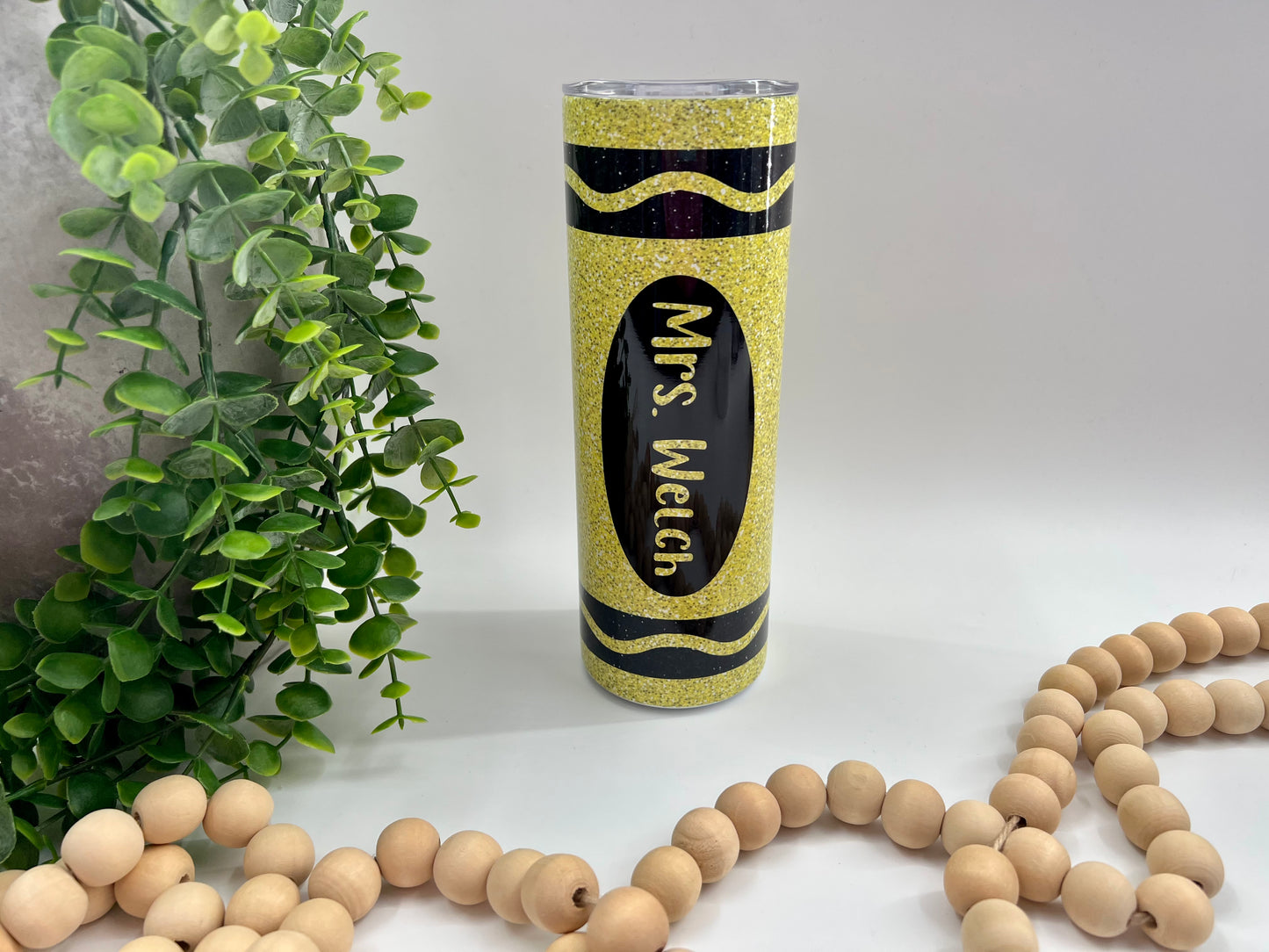 Glitter Crayon - 20 oz Tumbler