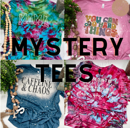 Mystery Bleached or Dyed Tee