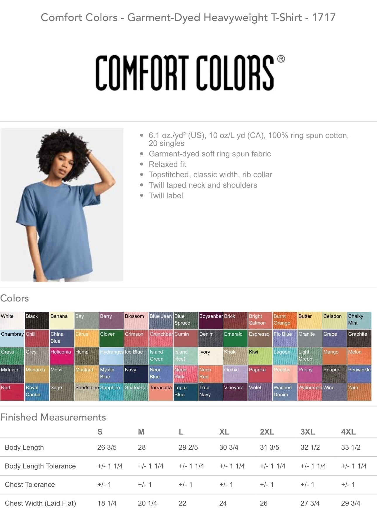 Created with a purpose - Comfort Color
