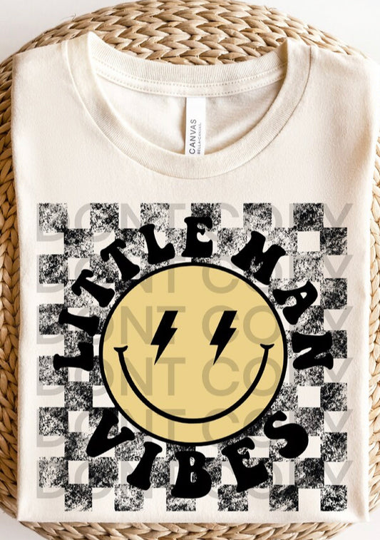 Little Man Vibes - YOUTH - Custom Tee