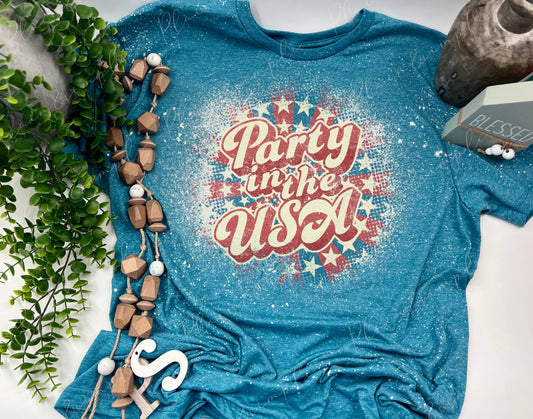 Party In The USA - Custom Tee - PO
