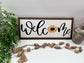 Welcome Sunflower - Wood Sign