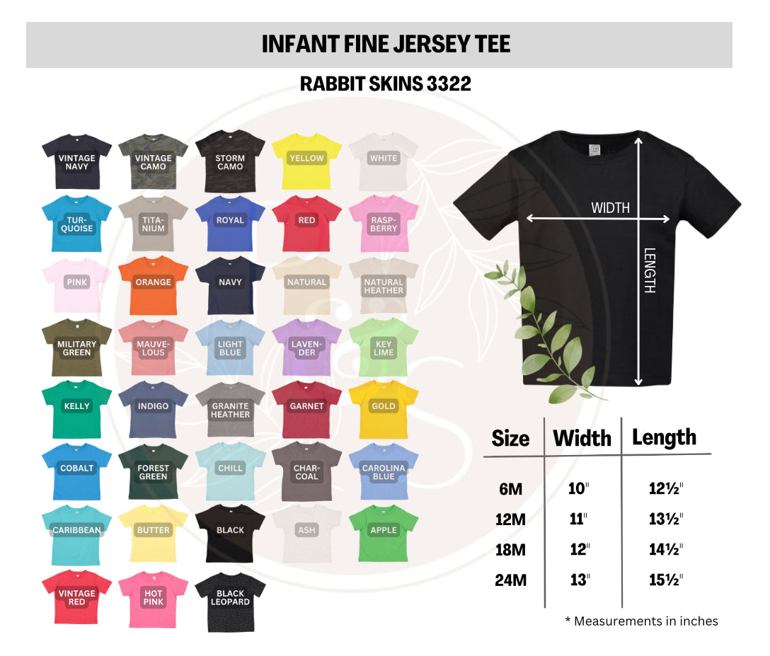 CC Judo - INFANT - Front & Back Tee