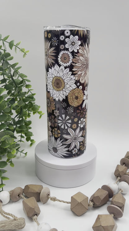 Neutral Daisy’s - 20 oz Tumbler