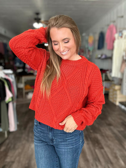 PREORDER: The Charlotte knit sweater 10.27.25