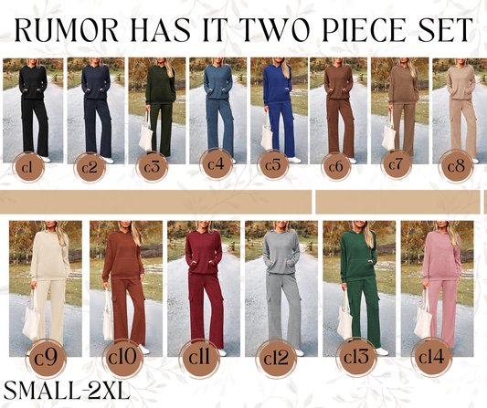PREORDER: Rumor Has It Two Piece Set 1.12.26