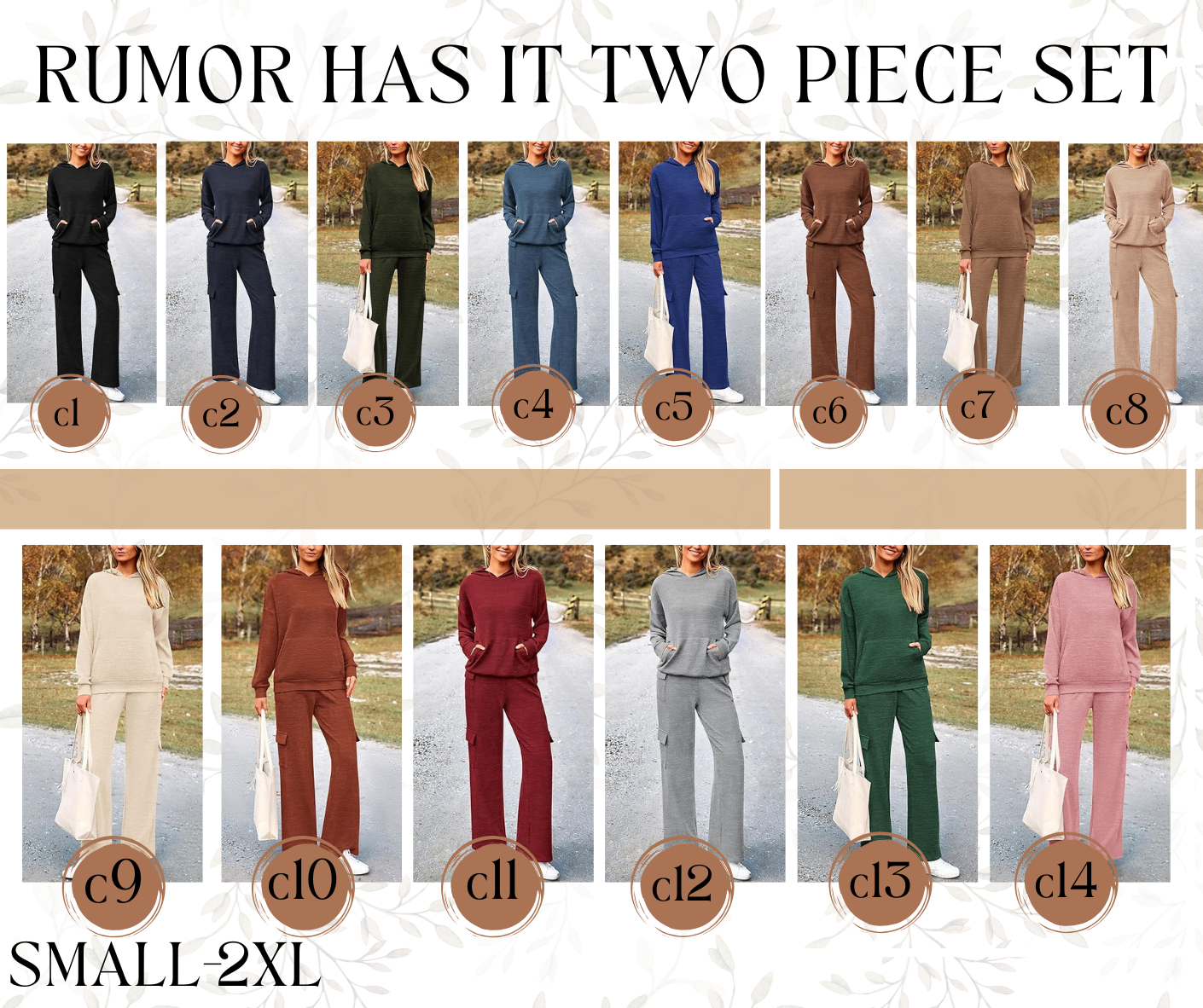 PREORDER: Rumor Has It Two Piece Set 1.12.26